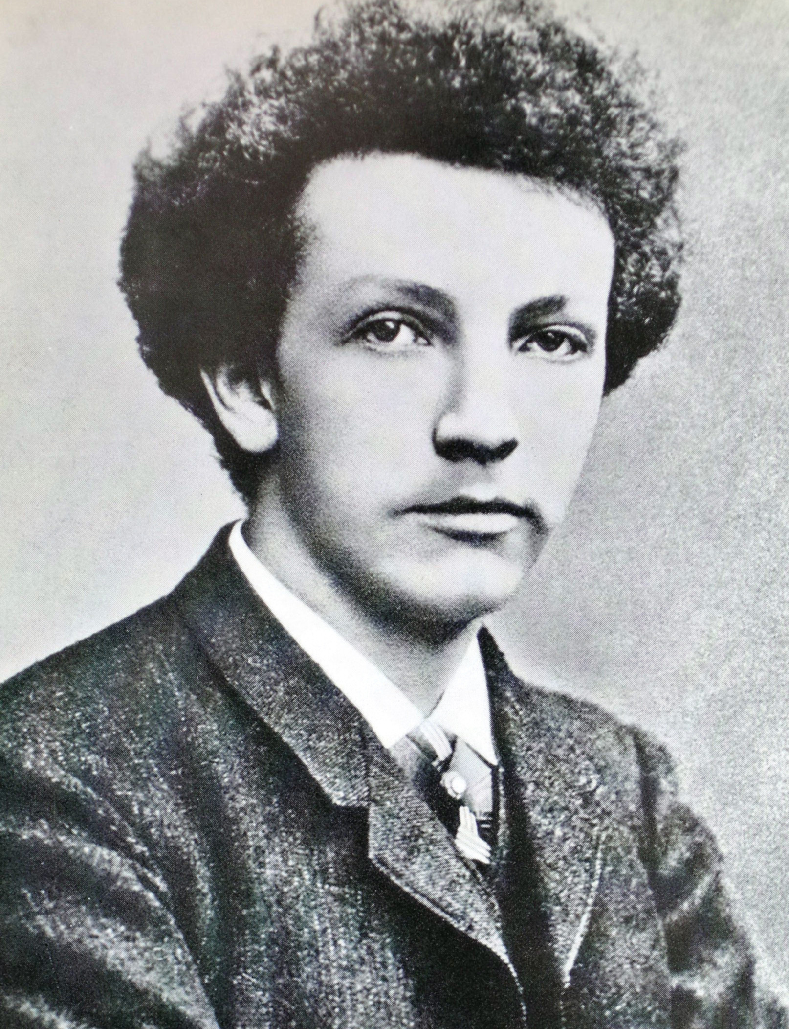 Le jeune Richard STRAUSS en 1888, cliquer pour une vue agrandie